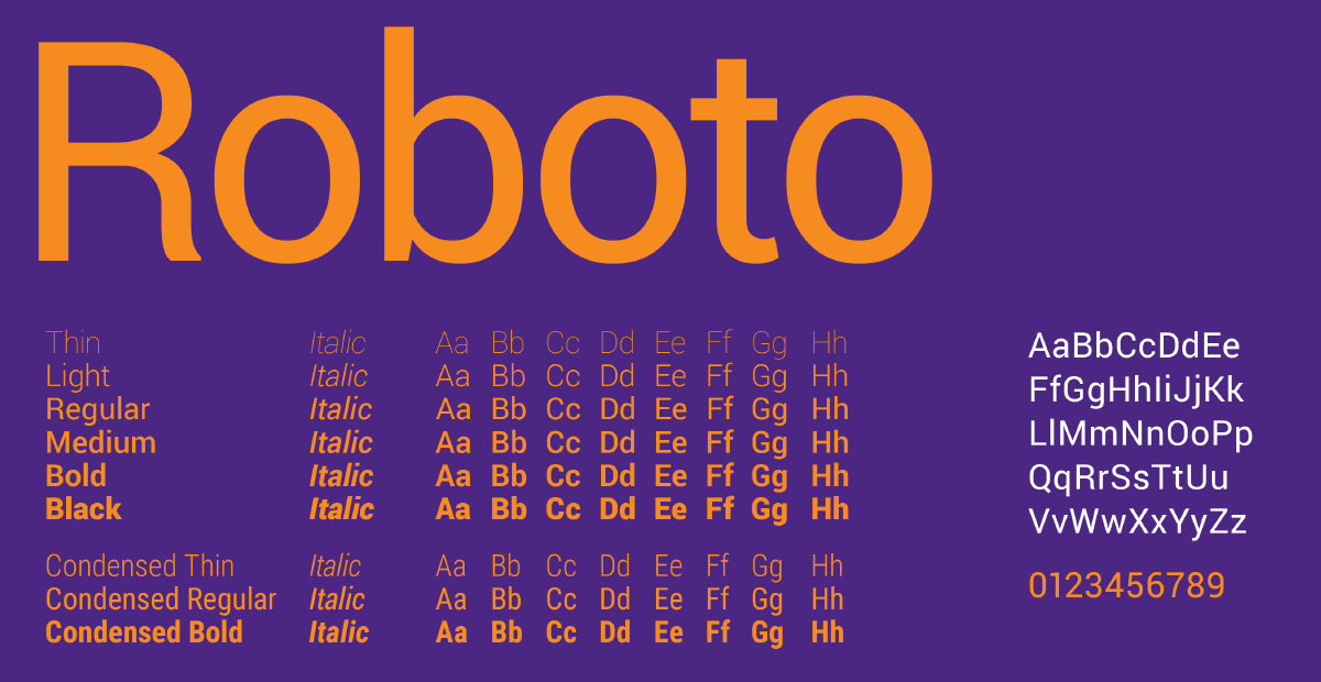 fonts-roboto