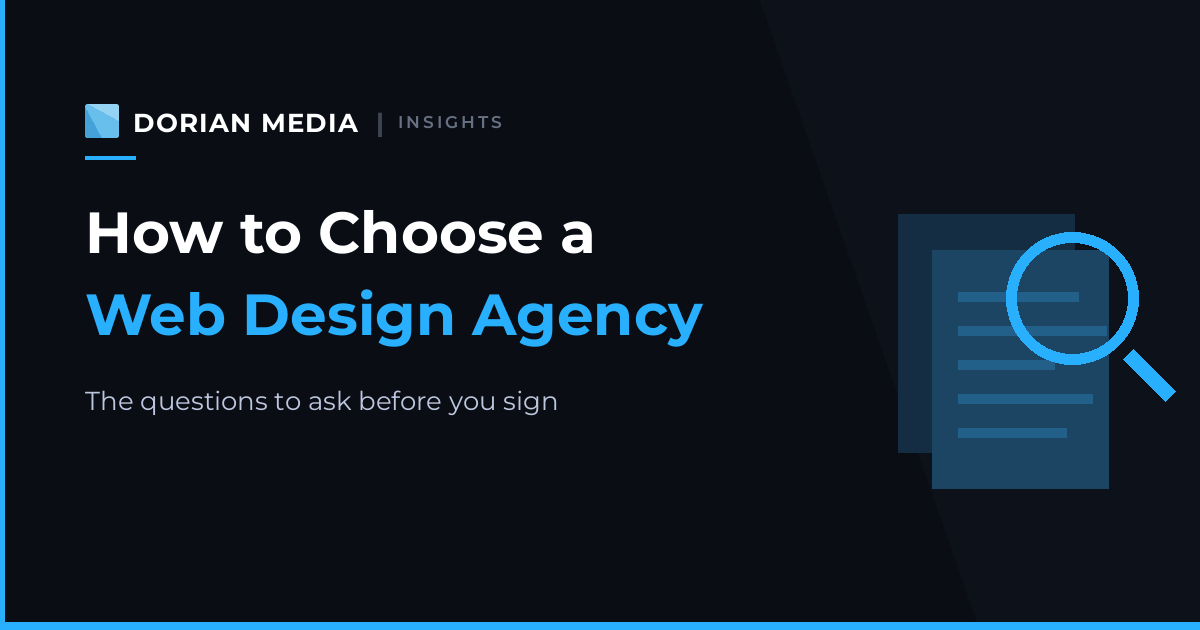 How to Choose a Web Design Agency: A Buyer's Checklist