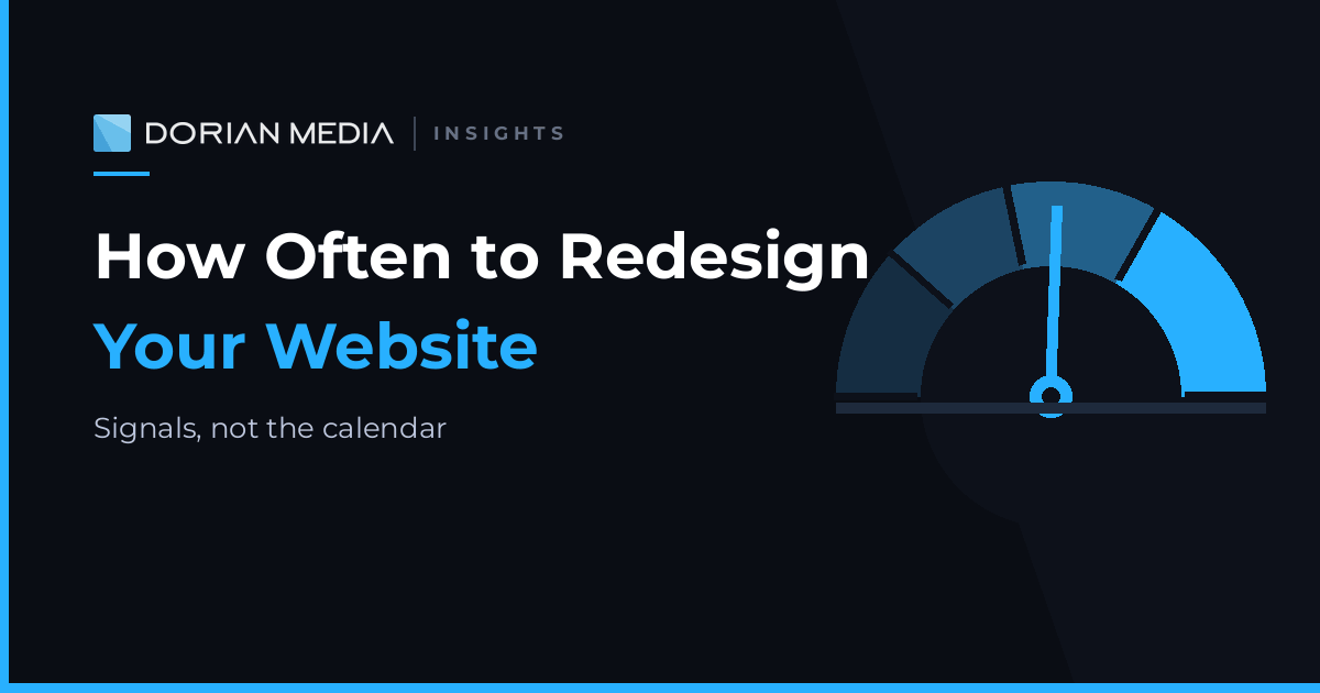 How Often Should You Redesign Your Website?