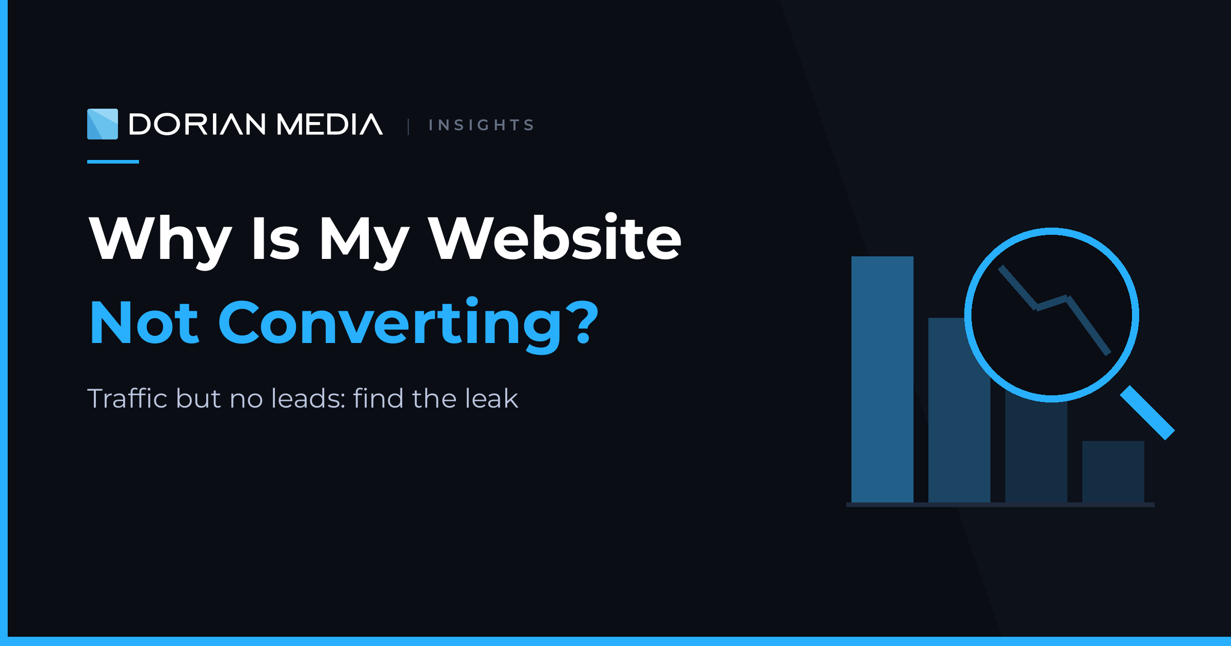 Why Is My Website Not Converting? A Diagnostic