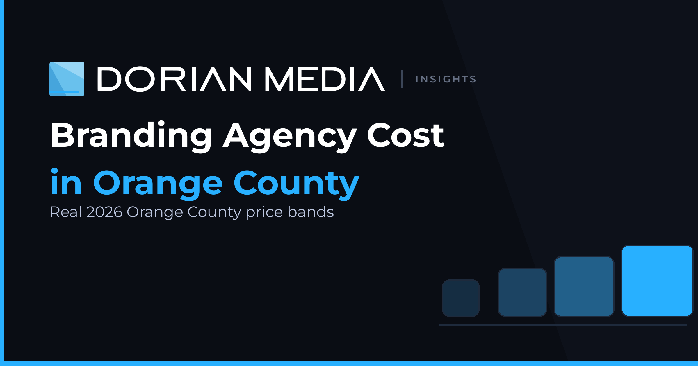 Orange County Branding Agency Cost: What Studios Actually Charge